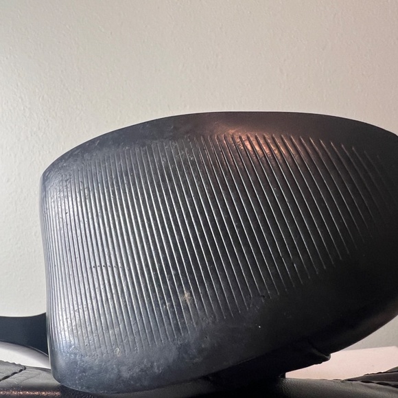 Nine West Black Leather Ankle Boot 10 - Picture 11 of 16